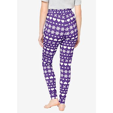 Dreams & Co. Women's Plus Size Relaxed Pajama Pant