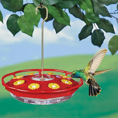 Collections Etc 8 Feeding Stations Hummingbird Feeder With Hanger