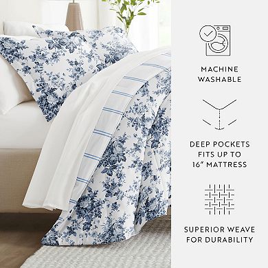 Home Collection Bedding Bundle Patterned Comforter Set