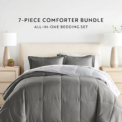 Home Collection Bedding Bundle Reversible Comforter Set