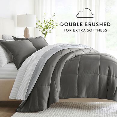 Home Collection Bedding Bundle Reversible Comforter Set