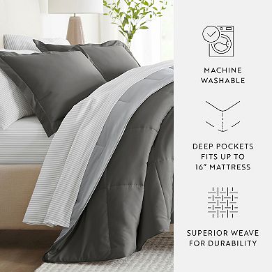 Home Collection Bedding Bundle Reversible Comforter Set