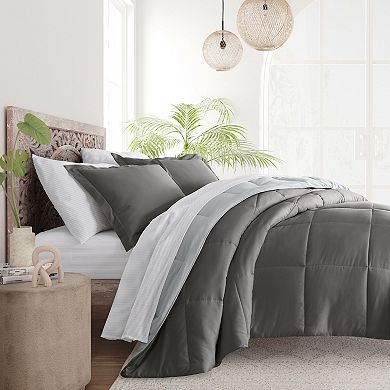 Home Collection Bedding Bundle Reversible Comforter Set