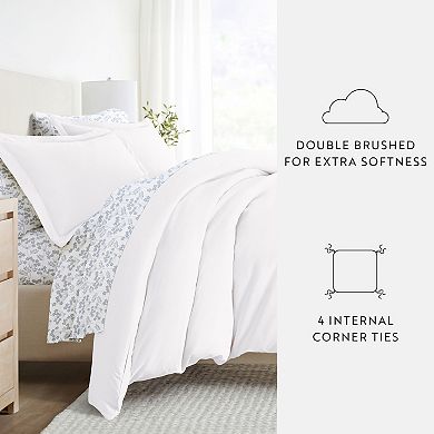 Home Collection Bedding Bundle Solid Duvet Cover Set