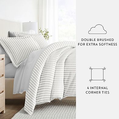 Home Collection Bedding Bundle Patterned Duvet Cover Set