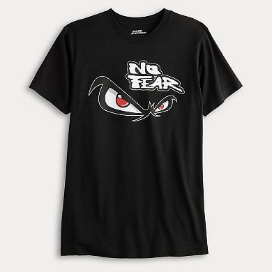 Men's No Fear Logo Eyes Graphic Tee