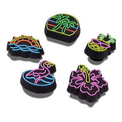 Crocs Light-Up Neon 5-Pack Jibbitz Croc Charms