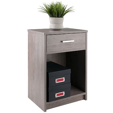 Modern Accent Table Nightstand Stylish Bedside End Table for Bedroom or Living Room Decor