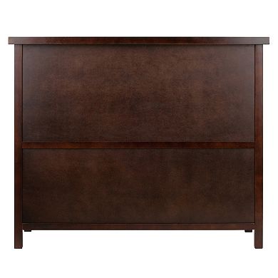 Cappuccino Buffet Cabinet for Elegant Dining Storage