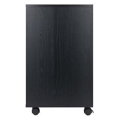 Bins & Drawers Multi-Storage Wide Mobile Cabinet