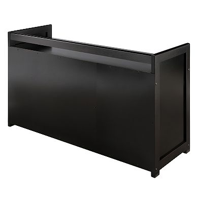 Entryway Storage Bench, Espresso