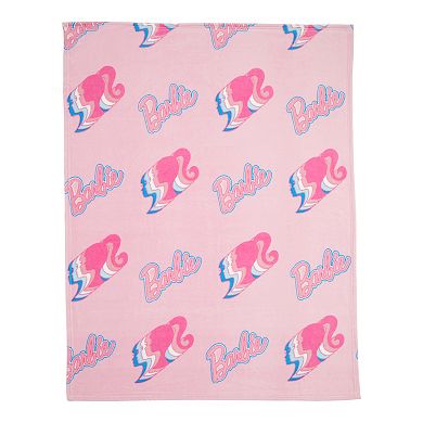 Barbie Ponytail Flip Throw Blanket