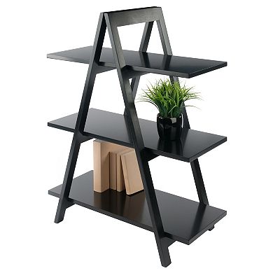 3-tier A-frame Shelf, Black