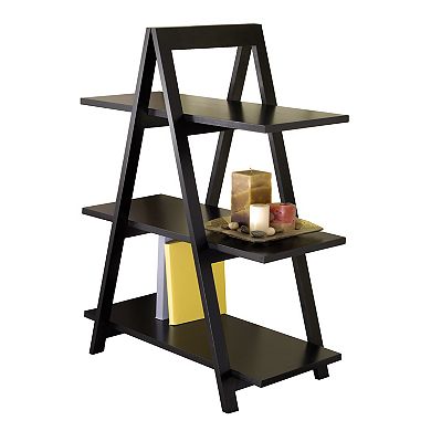 3-tier A-frame Shelf, Black