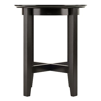 Versatile Round Accent End Table Perfect for Living Rooms or Bedrooms