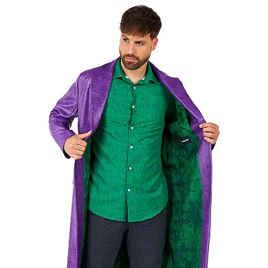 Men's Suitmeister DC Comics Purple Joker Coat