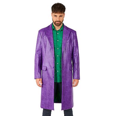 Men's Suitmeister DC Comics Purple Joker Coat