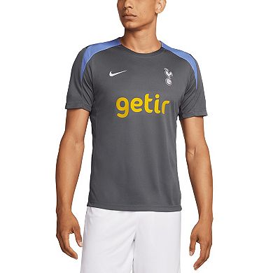 Men's Nike Gray Tottenham Hotspur 2024/25 Strike Performance Top