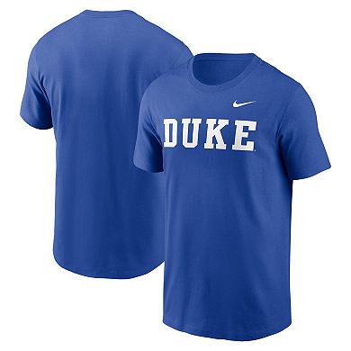 Men's Nike Royal Duke Blue Devils Primetime Evergreen Wordmark T-Shirt