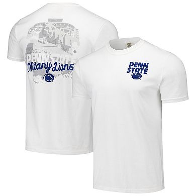 Unisex White Penn State Nittany Lions Hyper Local Gameday Statue T-Shirt