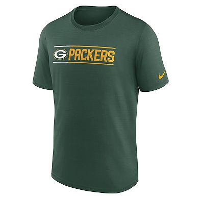 Men's Nike Green Green Bay Packers Exceed Performance T-Shirt