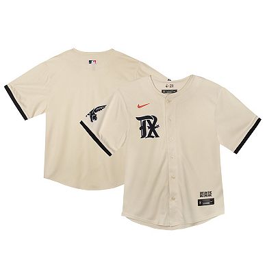 Toddler Nike  Natural Texas Rangers City Connect Limited Jersey