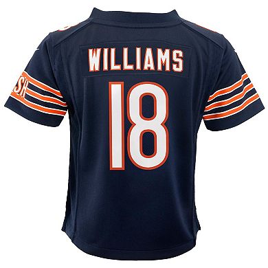 Youth Nike Caleb Williams Navy Chicago Bears 2024 NFL Draft First Round Pick Player Game Jersey