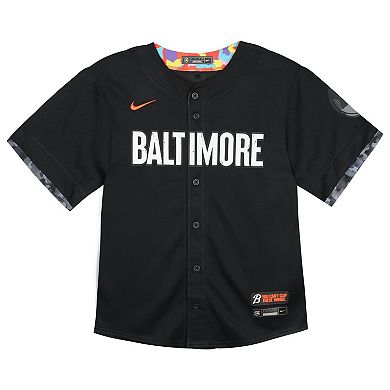 Toddler Nike  Black Baltimore Orioles City Connect Limited Jersey