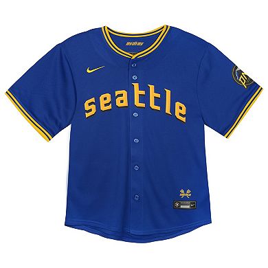 Toddler Nike  Navy Seattle Mariners City Connect Limited Player Jersey