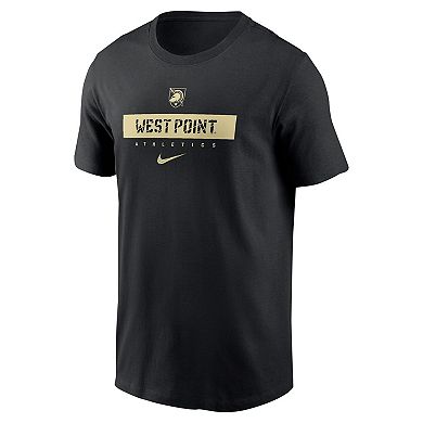 Men's Nike Black Army Black Knights 2024 Sideline Performance T-Shirt