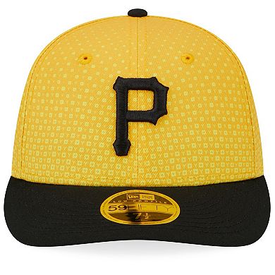 Men's New Era  Gold/Black Pittsburgh Pirates 2023 City Connect Low Profile 59FIFTY Fitted Hat
