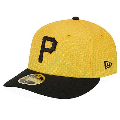 Men's New Era  Gold/Black Pittsburgh Pirates 2023 City Connect Low Profile 59FIFTY Fitted Hat