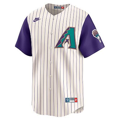 Men's Nike Luis Gonzalez Cream Arizona Diamondbacks Throwback Cooperstown Collection Limited Jersey