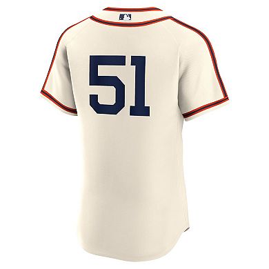 Men's Nike Jung Hoo Lee Cream San Francisco Giants 2024 Rickwood Classic Authentic Player Jersey