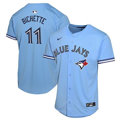 Youth Nike Bo Bichette Powder Blue Toronto Blue Jays Alternate Player Game Jersey