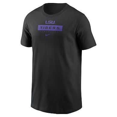 Preschool Nike Black LSU Tigers Team Logo T-Shirt