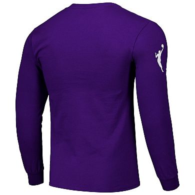 Unisex Purple Los Angeles Sparks Play In Long Sleeve T-Shirt