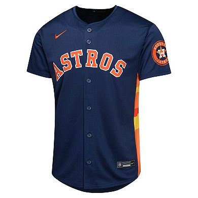 Youth Nike Jose Altuve Navy  Houston Astros Alternate Limited Player Jersey