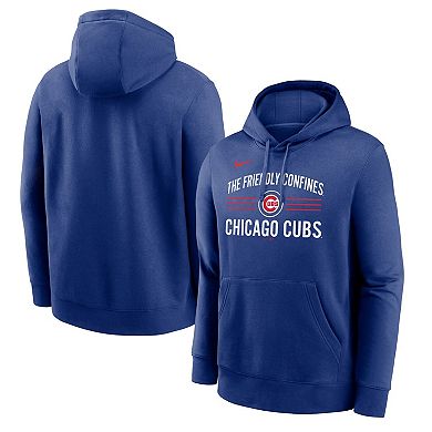 Men's Nike Royal Chicago Cubs Local Club Pullover Hoodie