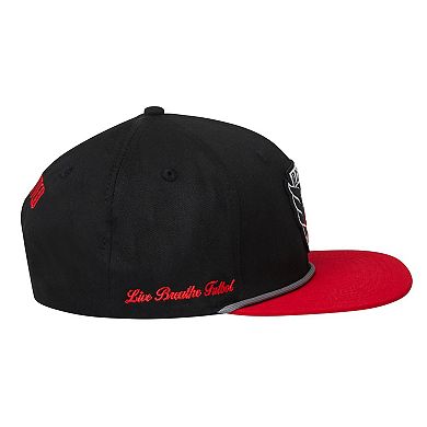 Unisex Live Breathe Futbol Black D.C. United Snapback Hat