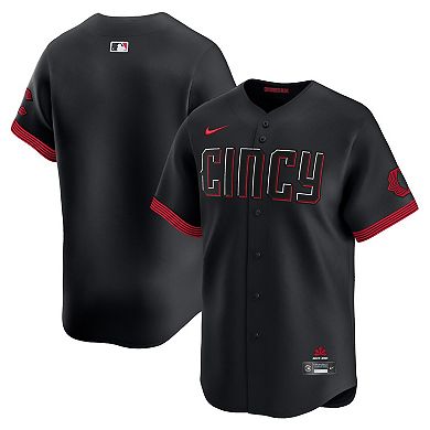 Men's Nike  Sand Cincinnati Reds City Connect Limited Jersey