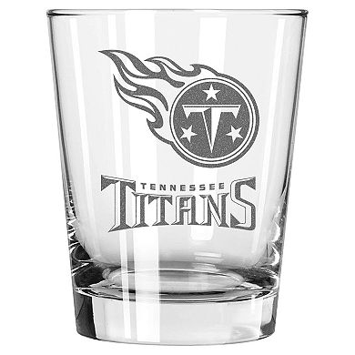 The Memory Company Tennessee Titans 2-Pack 15oz. Double Old Fashioned Glass Set