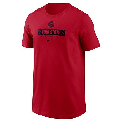 Youth Nike Scarlet Ohio State Buckeyes Athletics T-Shirt