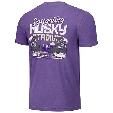 Unisex Purple Washington Huskies Hyper Local Lakeside Stadium T-Shirt