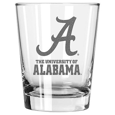 The Memory Company Alabama Crimson Tide 2-Pack 15oz. Double Old Fashioned Glass Set