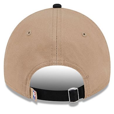 Men's New Era Tan/Black Sacramento Kings 2024 NBA Draft 9TWENTY Adjustable Hat