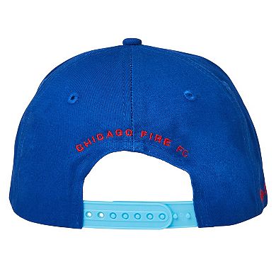 Unisex Live Breathe Futbol Blue Chicago Fire Snapback Hat