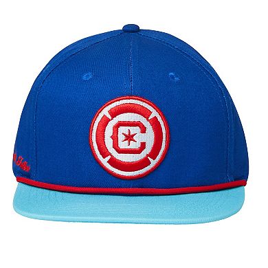 Unisex Live Breathe Futbol Blue Chicago Fire Snapback Hat