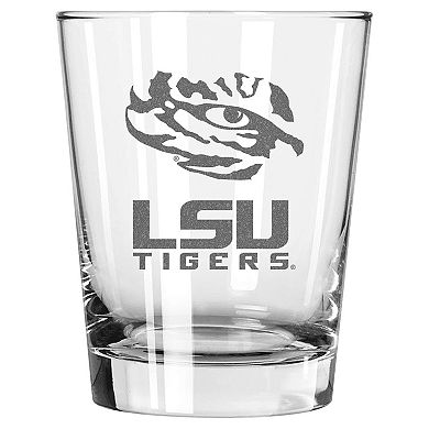 The Memory Company LSU Tigers 2-Pack 15oz. Double Old Fashioned Glass Set