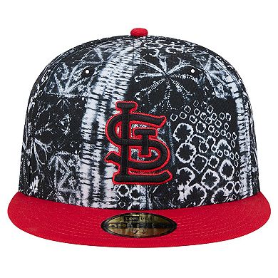 Men's New Era Black St. Louis Cardinals Sands 59FIFTY Fitted Hat